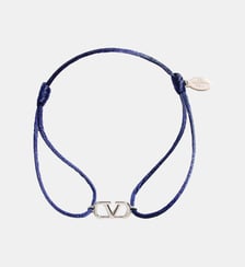 Bracelet signature en coton Valentino Garavani