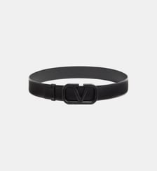 Ceinture Vlogo signature en cuir Valentino Garavani