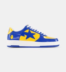 Baskets basses STA #5 cuir verni A BATHING APE ®