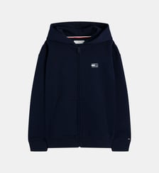 Sweat droit zippé à capuche Tommy Hilfiger
