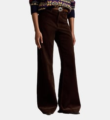 Pantalon flare en coton côtelé Polo Ralph Lauren