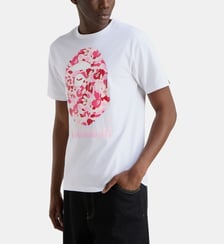 T-shirt droit MC Sakura Camo coton A BATHING APE ®