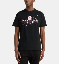 T-shirt droit Sakura Logo coton A BATHING APE ®