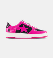Baskets basses STA #5 cuir verni A BATHING APE ®