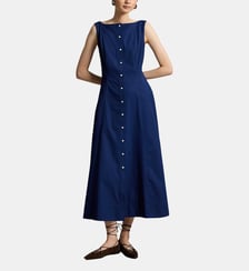 Robe à pans en coton Polo Ralph Lauren