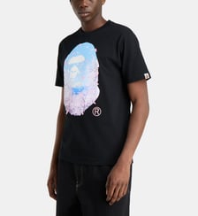 T-shirt droit Sakura photo coton A BATHING APE ®