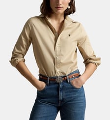 Chemise Classic Fit en sergé de coton Polo Ralph Lauren