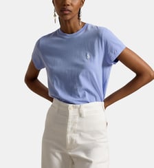 T-shirt droit col rond signature Polo Ralph Lauren