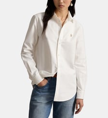 Chemise Oxford droite en coton signature Polo Ralph Lauren
