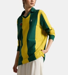 Polo à manches longues droit rayé signature Polo Ralph Lauren