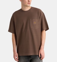 T-shirt oversize signature à poche en coton bio Carhartt WIP
