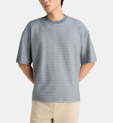 T-shirt boxy loose rayé coton Carhartt WIP