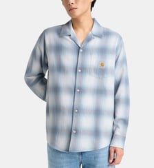 Chemise loose Tyers carreaux flous coton Carhartt WIP