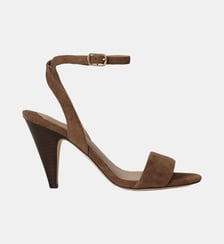Sandales Gracy en cuir velours Lauren Ralph Lauren