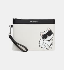 Pochette Choupette zippée Karl Lagerfeld