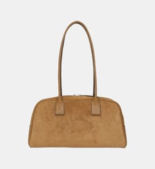 Sac bowling cuir suédé Karl Lagerfeld