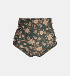 Culotte de bain taille haute Luisa motif floral Juillet