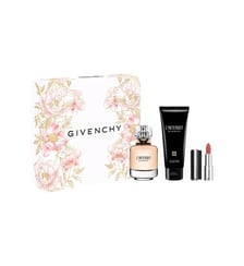 Coffret Eau de Parfum, lait pour le corps et rouge à lèvres Givenchy