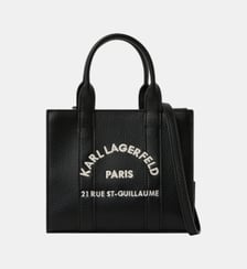 Sac cabas effet grainé Karl Lagerfeld