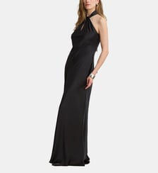 Robe longue ajustée et fluide Lauren Ralph Lauren