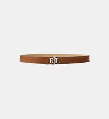 Ceinture réversible en cuir signature Lauren Ralph Lauren
