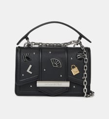 Sac pochette cuir Karl Lagerfeld