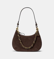 Sac à main en cuir signature Lauren Ralph Lauren