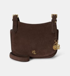 Sac à main en cuir signature Lauren Ralph Lauren