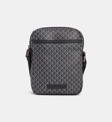 Sacoche reporter Emblem monogrammes Calvin Klein