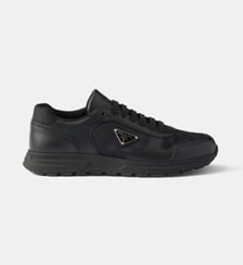 Baskets Prax 2.0 en cuir et Re-Nylon Prada