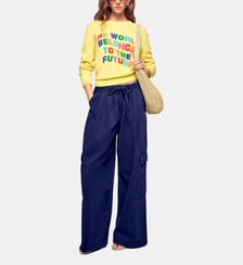 Pull Col Rond Intarsia From Future