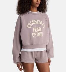 Sweat ample et court Signature coton Fear Of God