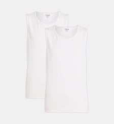 Lot de 2 débardeurs Core Rib coton bio Organic Basics