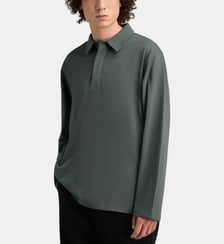 Polo Extra Heavy à manches longues Organic Basics