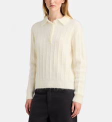 Polo tricot Fira Polo lainé Galeries Lafayette