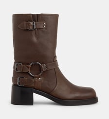 Boots motardes Cleo Galeries Lafayette