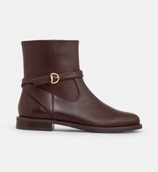 Bottines cavalières à boucle Charline Galeries Lafayette