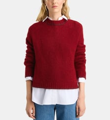 Pull Folk maille Galeries Lafayette