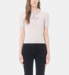 Pull ajusté brodé en laine Valentino Garavani