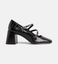 Babies Claudine cuir façon croco Galeries Lafayette
