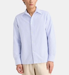Chemise droite Colby rayures coton NN07