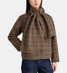 Manteau court Oras Kro carreaux Jodhpur