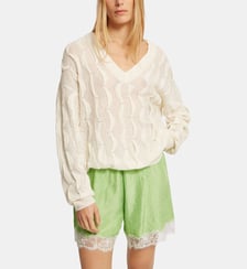 Pull Jack ample en laine mélangée Roseanna