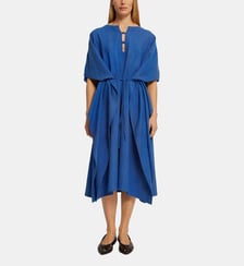 Robe Twins ample et longue en coton mélangé Roseanna