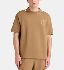 Polo badge coton piqué Lacoste