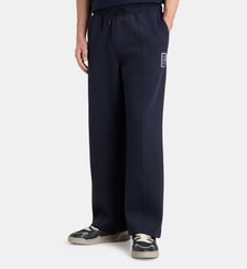 Pantalon jogging large coton piqué nouveau logo Badge Lacoste