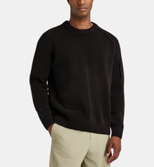 Pull droit lens en maille coton C.P. Company