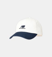 Casquette droite signature en coton New Balance