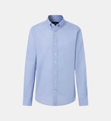 Chemise à manches longues et col américain Hackett London