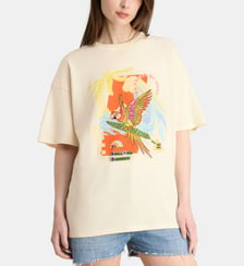 T-shirt Wave Crest Heritage coton  Rip Curl